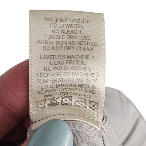 Bella Dahl Light Grey Jogger W/ Tie Waist Detail Sz L - Picture 8 of 9